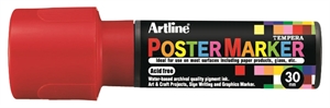 Artline Postermarker 30 Rot